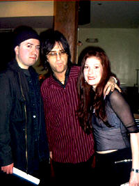 Marco & Charlotte with Johnny Marr